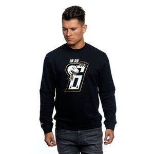 Mitchell & Ness Mens Sweater Toronto Raptors In The SiX NBA Crew Black Size M